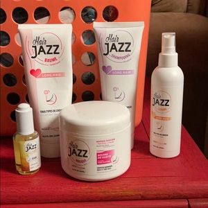 Hair Jazz set for long hair